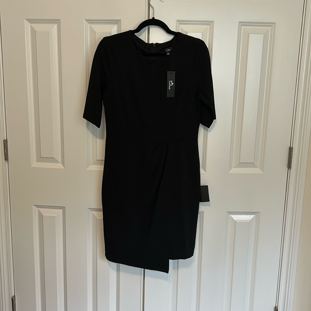 Black Half Sleeve Dress